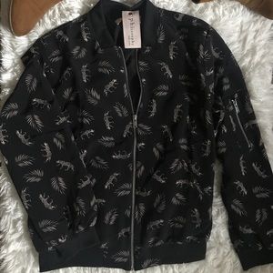 Philosophy light bomber jacket blazer